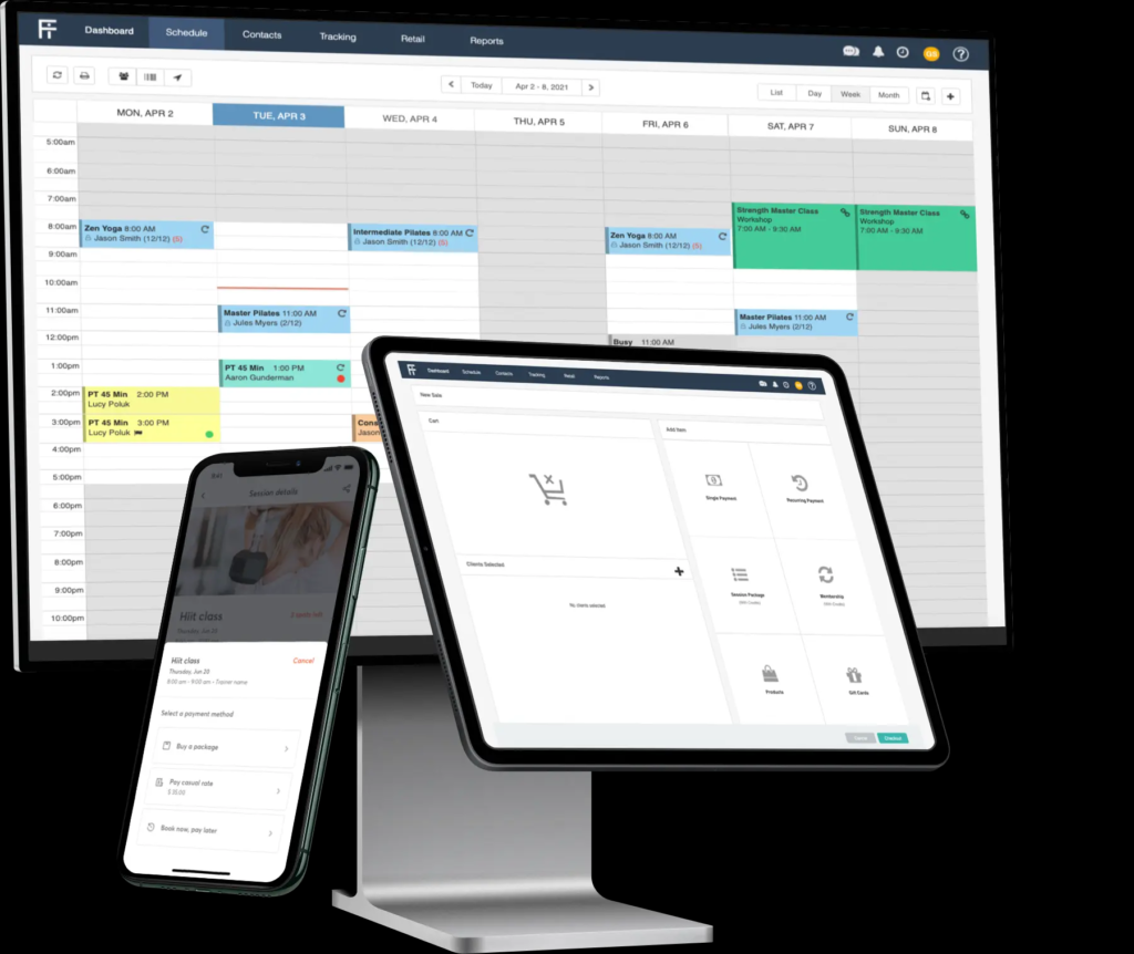 Yoga Scheduling Software